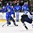 GRAND FORKS, NORTH DAKOTA - APRIL 24: Sweden's Alexander Nylander #11 skates with the puck while Finland's Markus Nurmi #27 defends during gold medal game action at the 2016 IIHF Ice Hockey U18 World Championship. (Photo by Minas Panagiotakis/HHOF-IIHF Images)

